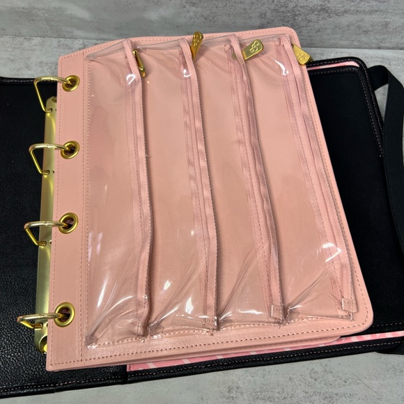 Beauty Binder Makeup Organizer with 3 See Through Files, Cosmetic Display - Picture 5 of 16